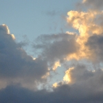 The sky over Bangkok