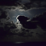 Dark nightsky over La Palma