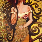 De dame met de gouden mantel