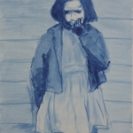 Meisje in Delfts Blauw