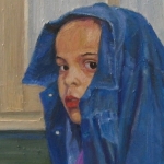 Emy (studie voor kind met jas)