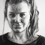 portret Britt van Veggel