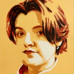 Portrait Nina Giesen with short hair