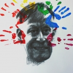 rainbow selfportrait