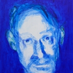 Blue Selfportrait