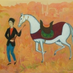 boy with horse
