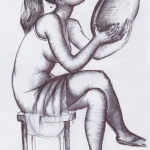 The playing on a gaval