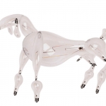 dog (designed out of lamps).