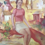 in the garden