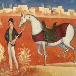 boy with horse