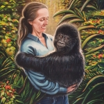 Vivi in de huid van Dian Fossey