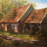 Schuur bij de bronnen