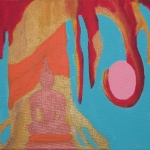 boeddha onder boom van wijsheid