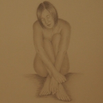 Study sitting Nude
