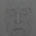 Portrait of an old woman