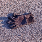 op fietspad in de zon