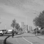 Maassluis, langs de Nieuwe Waterweg