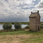 Eempolder met trafohuisje bij Eemdijk