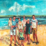 Familie op Curacao, opdracht