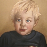 portret in pastelkrijt 2