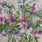 Fresh flowers on the table