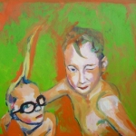 Silke en Jesse (in bad)