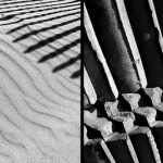 Beach fence and roof tiles