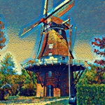 Grafich bewerkte foto