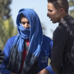 Jongen met hoofddoek - Marokko