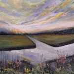 Sfeervol landschap Cronesteyn Park, Leiden