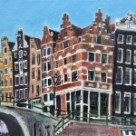 Amsterdam, gevels hoek