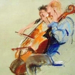 Cellisten duo.