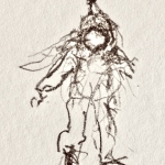 Jongetje op de schaats