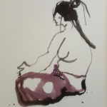 Ink Lady: Meditation