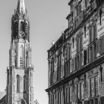 Delft, Nieuwe kerk en stadhuis