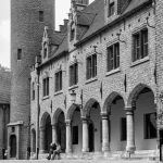 Brugge, Binnenplaats van het Gruuthusemuseum