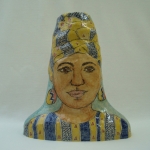 Afrikaanse vrouw met oorbellen