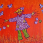 De vrolijke vogelverschrikker