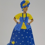 Braziliaanse vrouw met kruiken