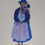 Boliviaanse vrouw met kind