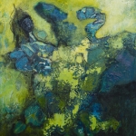 Eilanden groen-blauw