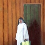 Colorful daily life series-The shopping nun