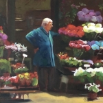 Colorful daily life series-The flowershop
