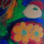 in een groen knollenland