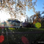 De Rozerie in het zonlicht.