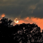 Zonsondergang in Klein Bylaer, magisch! 