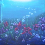 Onderwater tulpen
