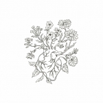Heart - blooming