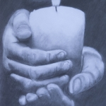 Hand around the Candle