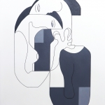 Four shadows of grey